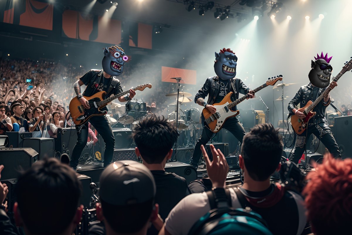 pandatron5's tweet photo. The Smashing Stones rocked Madison Square Garden last night in front of a capacity crowd.
@peonnft #peonsV2 #pgmi https://t.co/YDeWciCCce