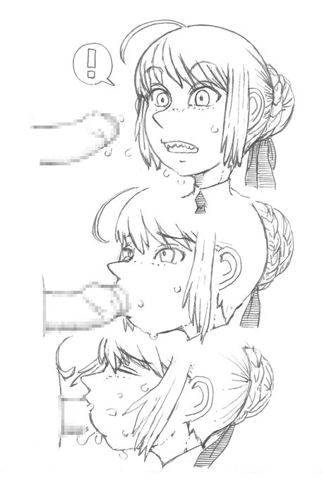 2023年上半期、このセイバーさんがいちばんエロく描けたような気がする。 