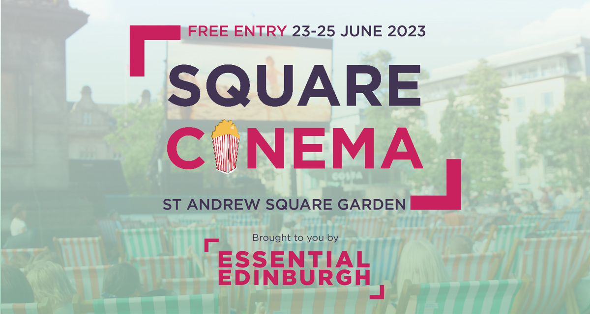 🎬Don't just fetch popcorn; fetch your pals! Three days of FREE outdoor movies in St Andrew Square kicks off at 4:30pm TODAY. You don't need a ticket; just rock up to the films you fancy seeing... did we mention it's FREE?! See what's on 👉squarecinema.co.uk @EssentialEdin