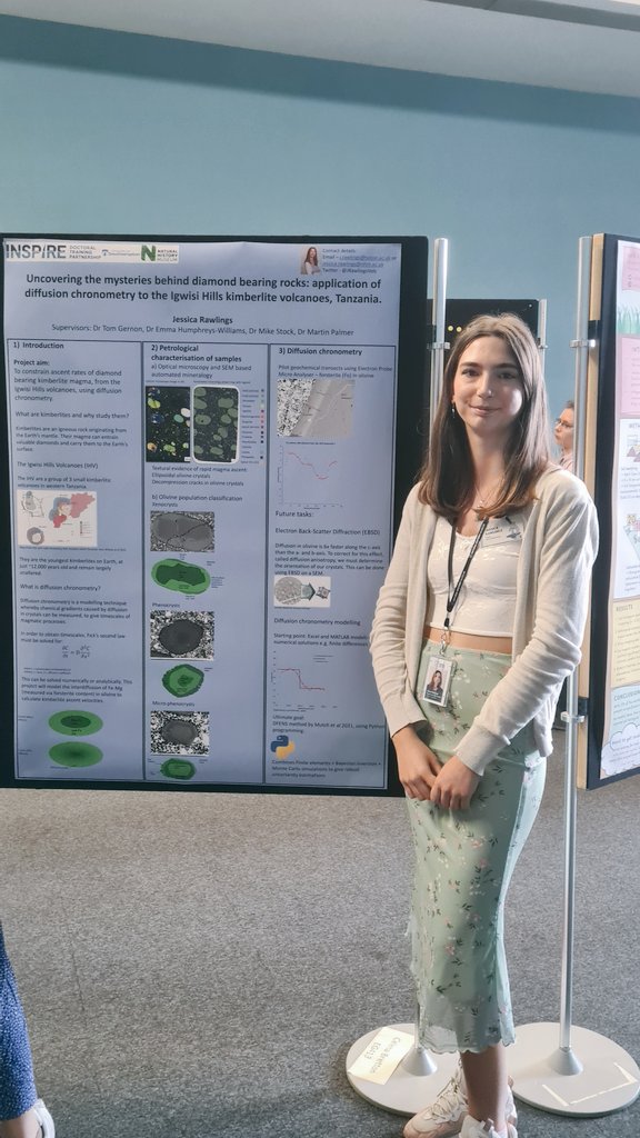 JRawlingsVolc's tweet image. Had a fantastic two days at the Natural History Museum Student Conference 2023, learning about amazing research from a variety of scientific fields. This was also my first time presenting a poster at an academic conference! #NHMSC2023 @NHM_Students