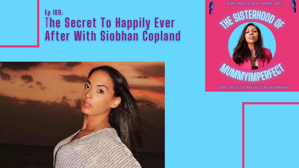 In the latest ep of The Sisterhood of MummyImperfect #podcast I spoke to professional matchmaker and relationship expert Siobhan Copland about how to be successful in love. Listen here: mummyimperfectsisterhood.podbean.com/e/ep-169-how-t…