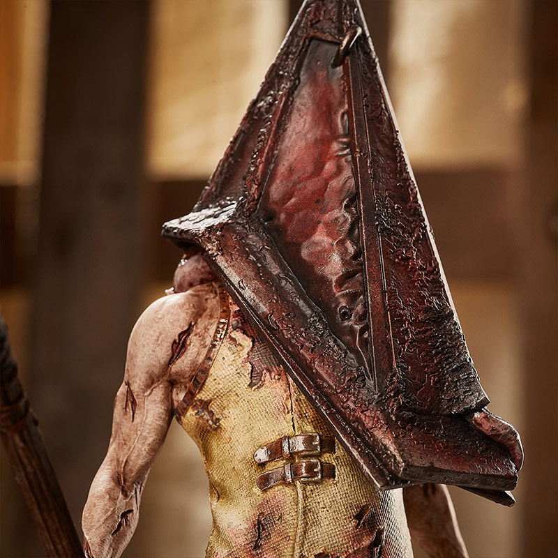 Red Pyramid Thing Statue by Numskull