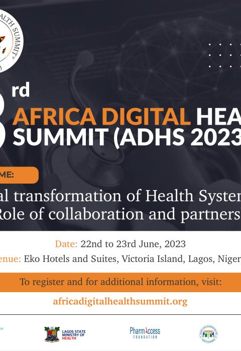 There are so many opportunities in the digitalization of the health system in Africa which can be accelerated through innovations and strategic partnerships.

#ADHS2023