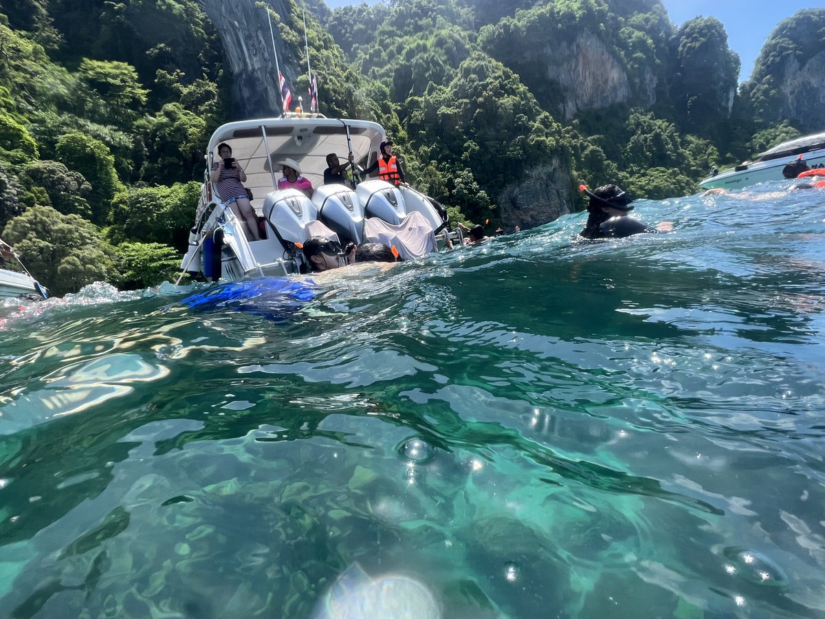 joy_1114's tweet photo. ジャングルみたいなとこからピパ島に生還🏝️
#mayabeach #phiphiisland #phuket #hot https://t.co/L2Qe9EVNsk