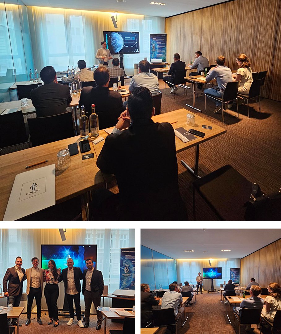 Tototheo_Global's tweet photo. Yesterday we had insightful discussions with our customers in Hamburg, as we delved into the latest advancements in connectivity and the game-changing Starlink service.
Thank you to all for attending.
#tototheo #starlink #connectivitysolutions #StarlinkMaritime #SpaceX https://t.co/6GjsbRpe3B