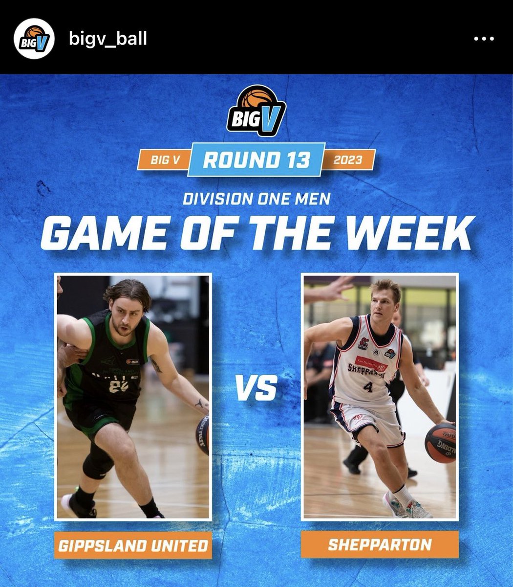 Gippsland United Basketball Club (@gippslandunited) on Twitter photo Huge home game this week! Could very well be a <a href="/Basketball_Vic/">Basketball Victoria</a> BigV Grand Final preview!
#gippslandunited Huge home game this week! Could very well be a <a href="/Basketball_Vic/">Basketball Victoria</a> BigV Grand Final preview!
#gippslandunited