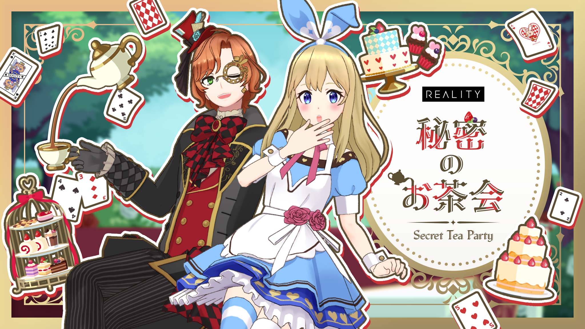 ◇シャーリーテンプル◇アリス絵本プリントワンピース◇120◇USED美品 