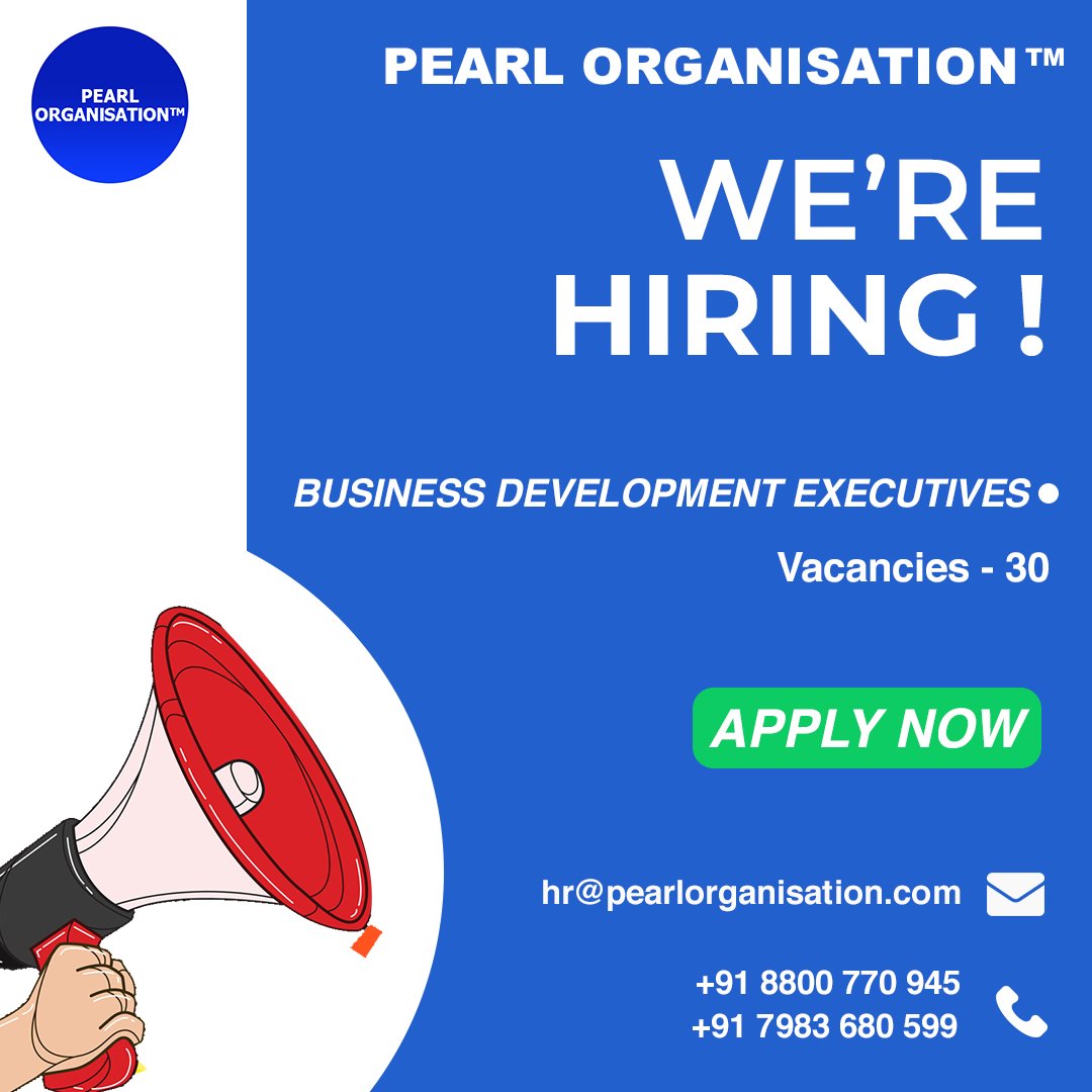 We are looking for #businessdevelopmentexecutive at our #Dehradun_HQ Location.
.
Vacancies - 30
Location - #Dehradun (U.K) #INDIA 
.
Visit - pearlorganisation.com/careers
.
#dehradun #job_in_dehradun #Pearl_Organisation #businessdevelopment #bde_jobs #businessdevelopmentexecutive