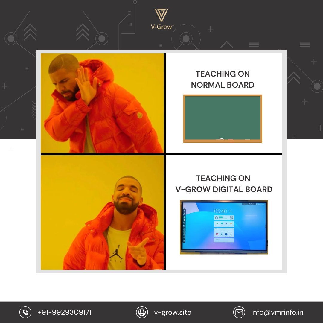 V_Grow_'s tweet photo. Teaching feels different on a V-grow smart interactive panel 🔥👨‍🏫.
.
.
.
.
.
.
.
.
.
.
.
#vgrow #edtech #educationmemes #smartpanel #smartclassroom #smartclass #smartteacher #classroomtech #IOT #connectedclassrooms https://t.co/Z1rnujlqI1