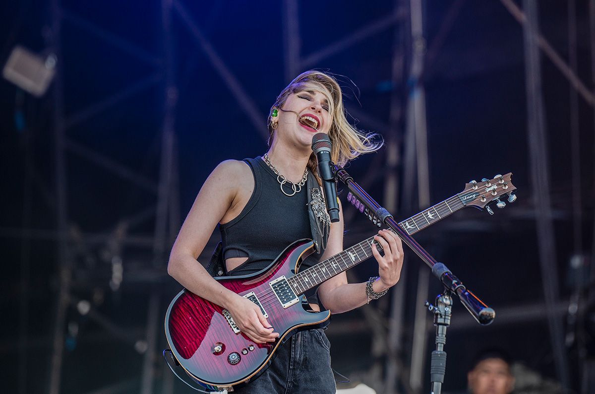 TheWarningAust's tweet photo. ⚡️🎸🤘 It’s Dany Day. ☺️🔥⚡️
#TheBestDay #DanyVillarreal #TheWarningBand
https://t.co/UUoIKqjq7w https://t.co/UfnXoxkI5N
#femaleguitarist #rockguitarist #mansonguitars #PRSGuitars #inearzartist #mujeresguitarista #OrangeAmps #LavaRecords #DanyDay https://t.co/zfamZIPHWf