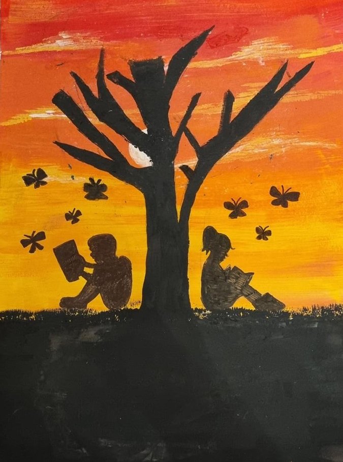 We are so impressed with this beautiful painting by Zoya in Year 7, produced for the @CognitaSchools Europe artwork competition.
Pupils were asked to create artwork in response to the theme of ‘thriving’.
What a fabulous piece, Zoya, well done and good luck!
#Hydesvillefamily