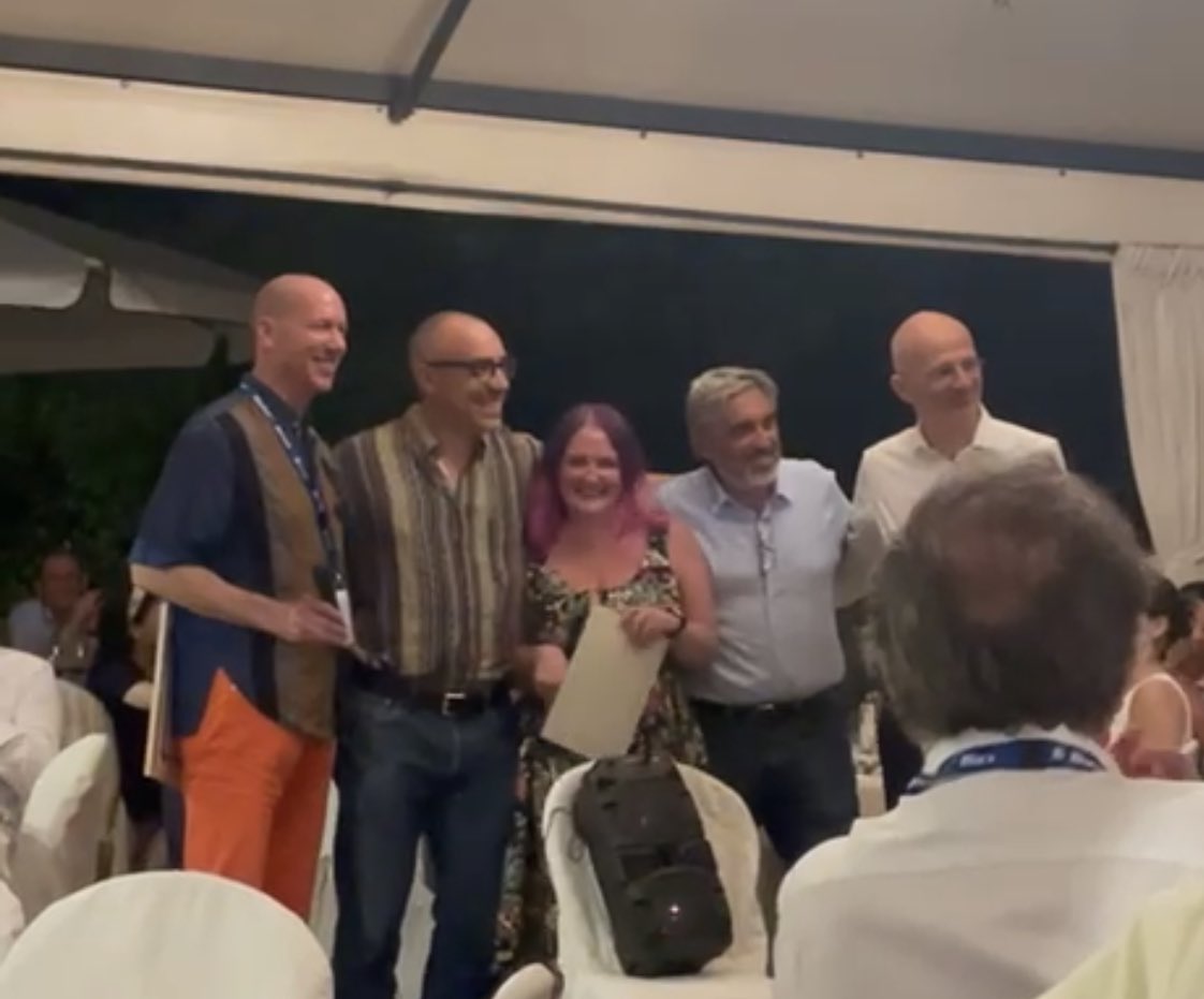 First time attending &amp; presenting at an international conference and I only went and won an award. <a href="/WSESurgery/">World Soc Emerg Surg</a> it’s been amazing, thank you for having me! <a href="/LeedsEGS/">Leeds Institute of Emergency General Surgery</a> <a href="/nwacpsurgleeds/">@SurgicalACPLeeds</a>