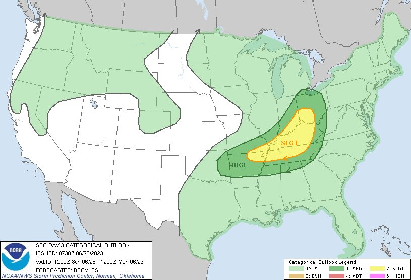 NWS Storm Prediction Center tweet media