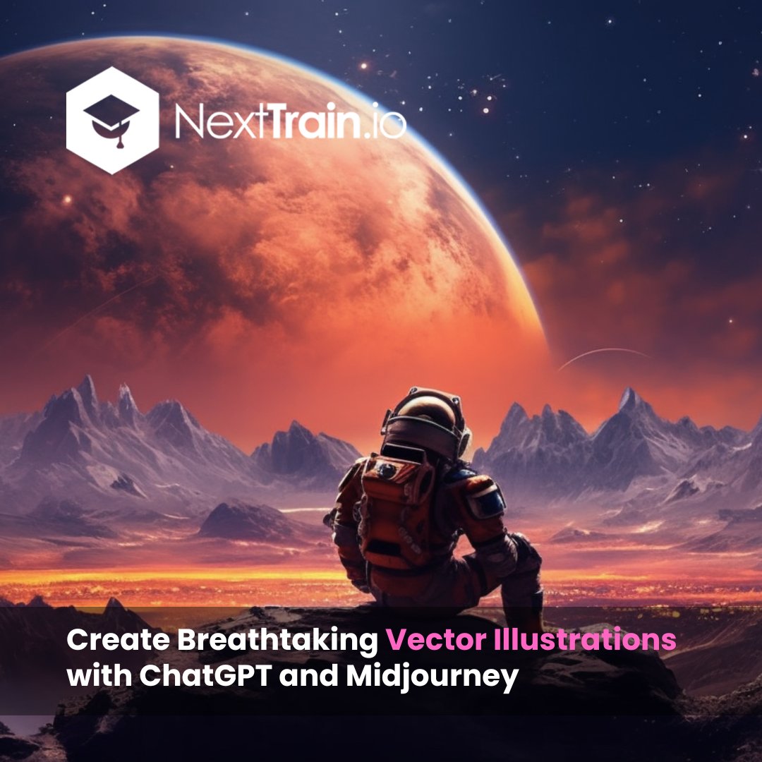 Are you ready to unlock your creative potential? 

Join our latest masterclass, where #ChatGPT's AI brilliance fuses with #MidJourney's innovative platform to create a new horizon of artistic possibilities. 

Enroll Now: nexttrain.io/Unlock-Ai-Prom…