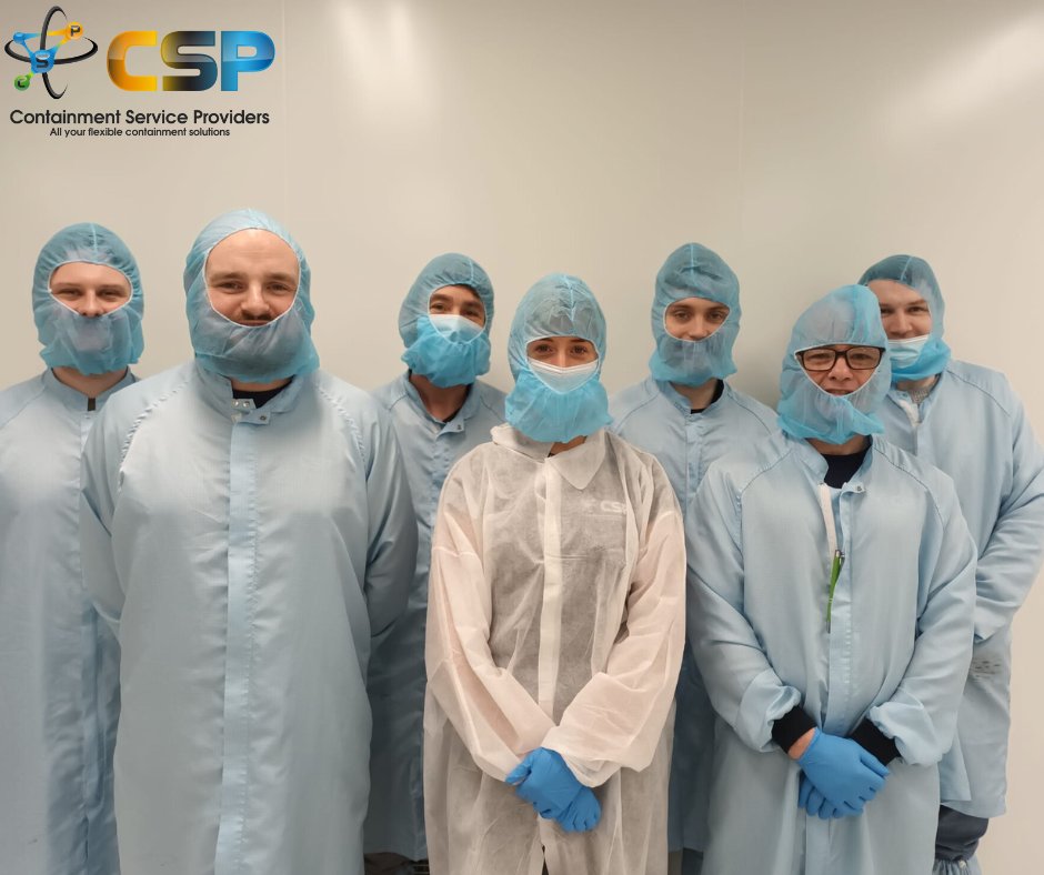 Happy Friday from our production team in our Little Island facility.  

#biotechnology #customizeddesign #containment #singleuse #pharmaceutical #CSP #packaging