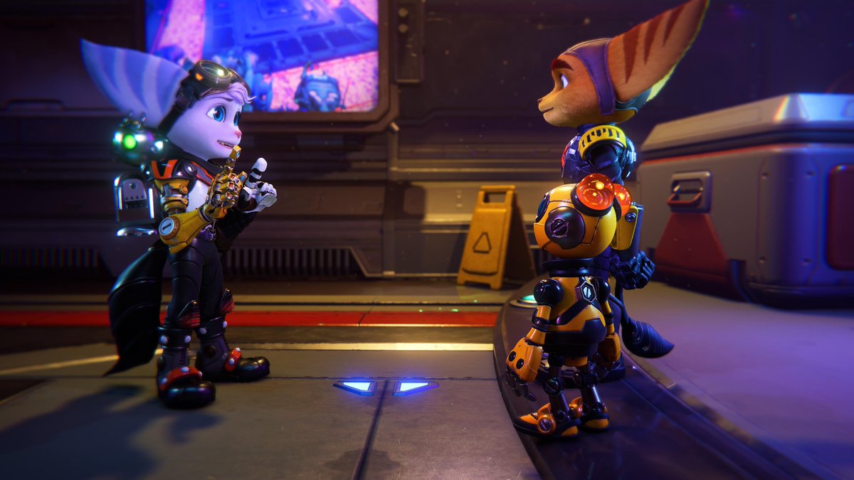 They finally met each other. @insomniacgames #RatchetPS5