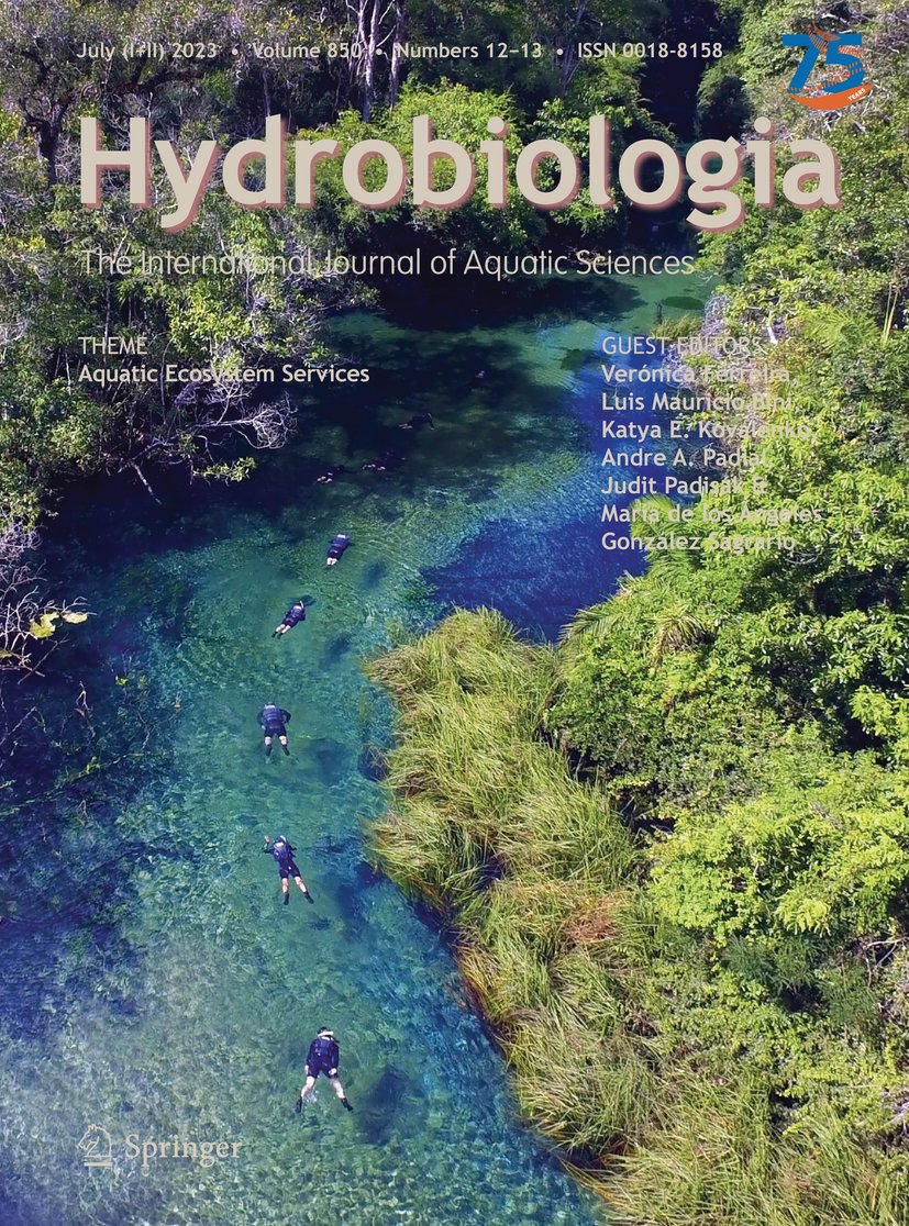 It's already out! Take a look at our special issue on aquatic ecosystem services 🌍💧(vol. 850, issue 12-13)
➡️link.springer.com/journal/10750/…
 #streams #floodplains #river #NBS #diatoms #phytoplankton #bacteria #fungi #macrophytes #metazooplankton #bivalves #fish