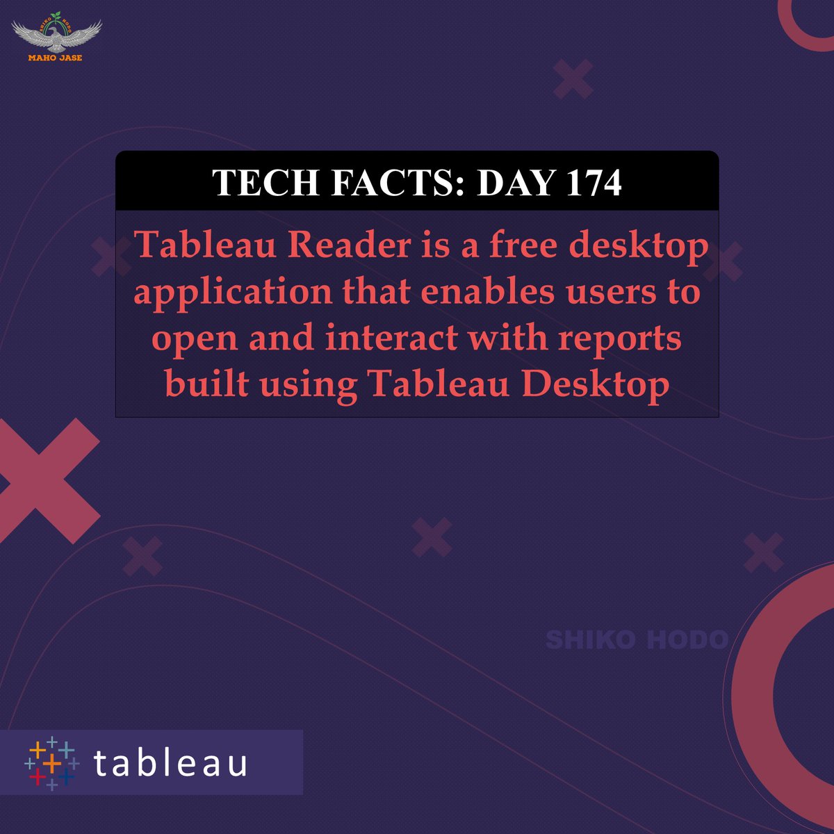 mahojase's tweet photo. Tech Facts: Day 174

#tableau #tableausoftware #tabeautraining #tableauprogramming #tableausoftware
#tableaudeveloper #tableaudevelopmentservices #tableaudesign #tableaucourse #tableauonlinetraining #dailytechfacts #Mjit https://t.co/pFIWpnTEVa