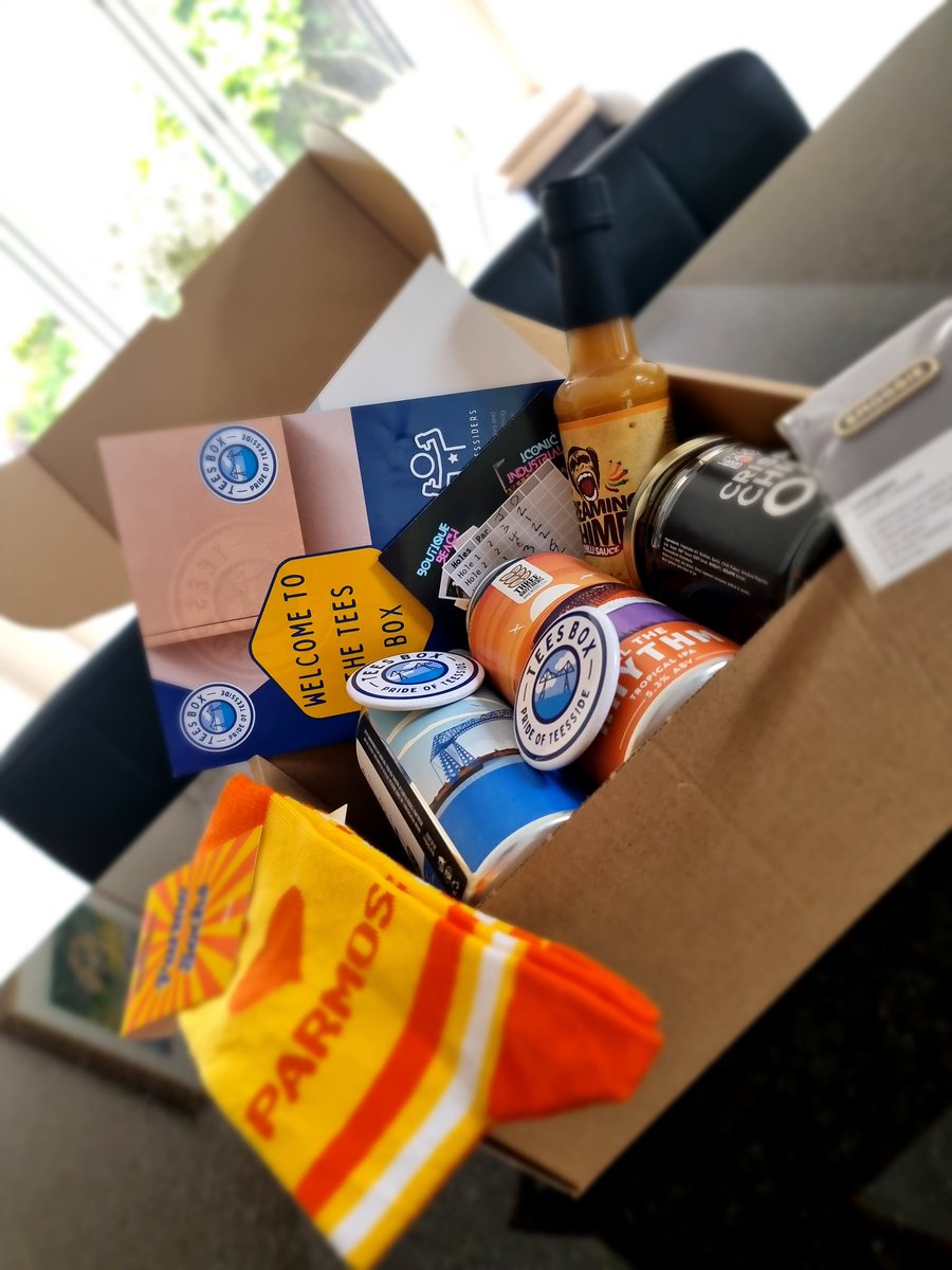 Thankyou <a href="/TheTeesBoxHQ/">Tees Box</a> for a brilliant night celebrating the launch of box 2 📦 

Some brilliant Teesside delights inside this edition 😊