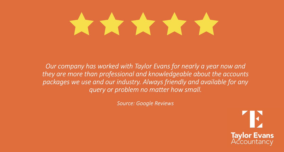 Feedback Friday!

#accounting #support #trustedadvisor #happyclient
#cloudaccounting #feedbackfriday