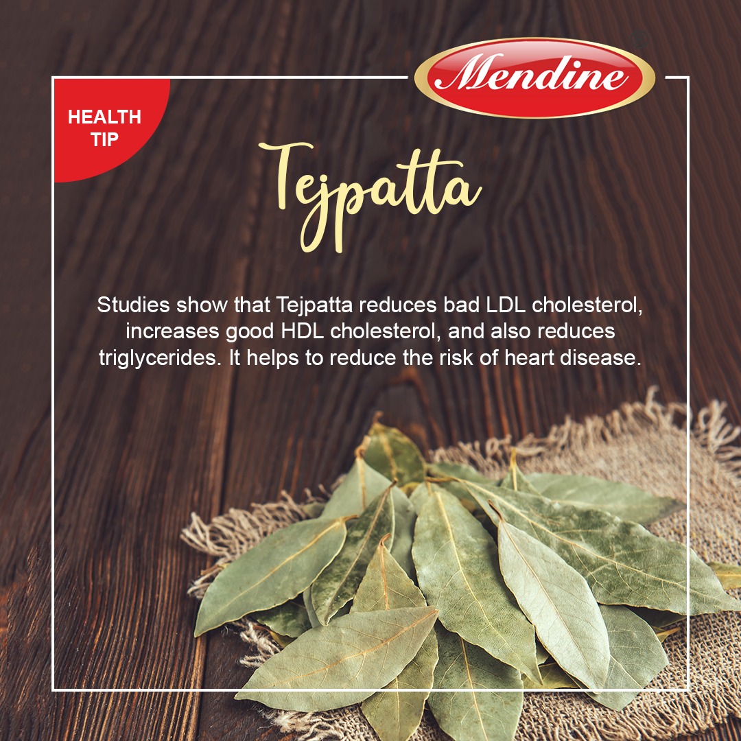 MendineOfficial's tweet photo. Stay amazing with our fabulous health tips! Follow our page to get more health updates.. 🍂🌱
#medtips #tejpatta #tejpattabenefits #healthbenefits #cholesterol #heartdisease #triglycerides #HDLCholesterol #LDLcholesterol #healthylifestyle #stayhealthy #healthyliving #Mendine https://t.co/yLpzMxG8Ib
