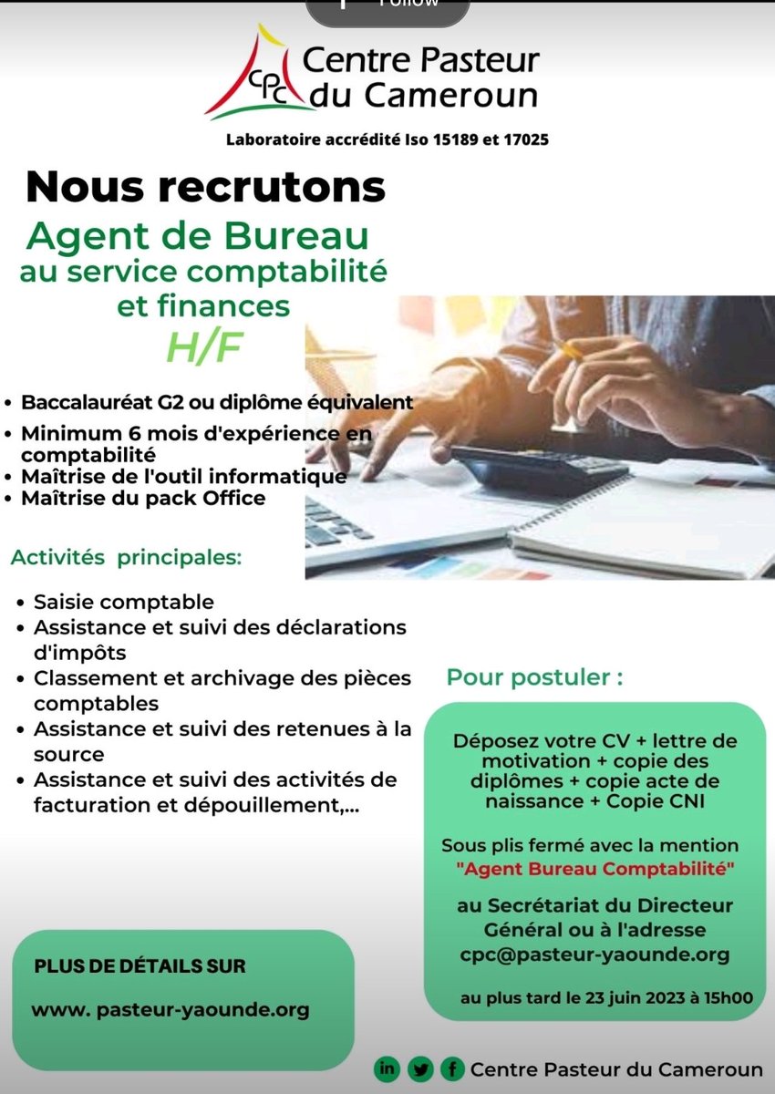 1 jour 1 emploi
#cmr