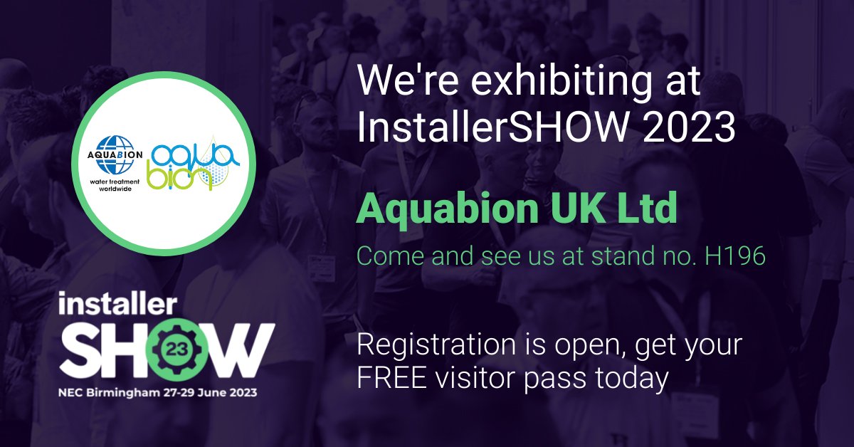 4 MORE SLEEPS!

Who's excited? We can't wait to see you there!

#aquabionuk #waterconditioner #installershow