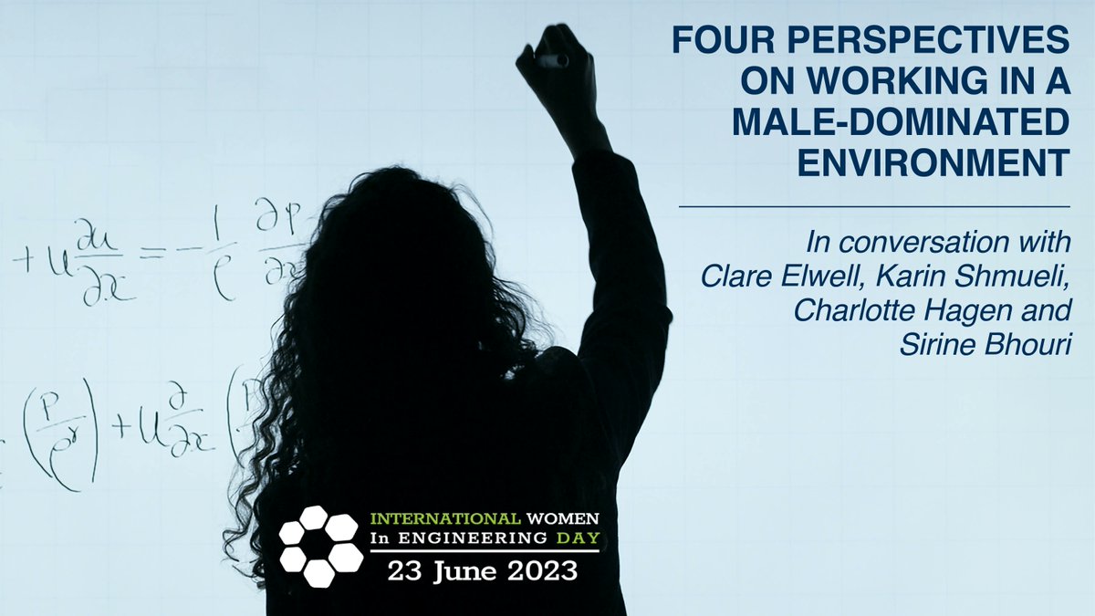 Happy #INWED23 ! Don’t forget to join us online at 1pm for ‘Four perspectives on working in a male-dominated environment: In conversation with Clare Elwell, Karin Shmueli, Charlotte Hagen and Sirine Bhouri’
Register for the link: buff.ly/44bAXi6
#WomeninSTEM