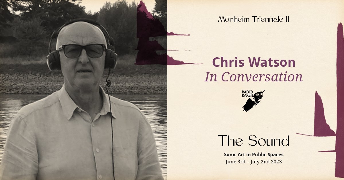 All the artists involved were in Monheim am Rhein for the opening of The Sound. On Radio Rakete you can listen to the artist talks "In Conversation" this weekend, for example with <a href="/chrisrwatson/">Chris Watson</a>, today at 7 p.m. and on Sunday at 5 p.m. sojus7.de/radio