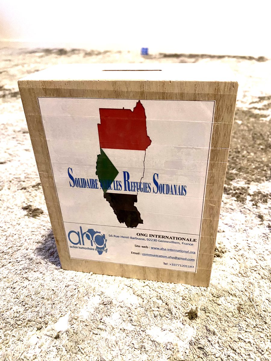 ong_aha's tweet photo. La Guerre au #Soudan a déjà forcé + d'1,5 million de personnes à fuir leur foyer.
Faites un don pour aider l’ONG AHA à secourir les #réfugiés #soudanais à l’Est du #Tchad. 

https://t.co/ELhmp9hAyO https://t.co/Jbwv09NxGj