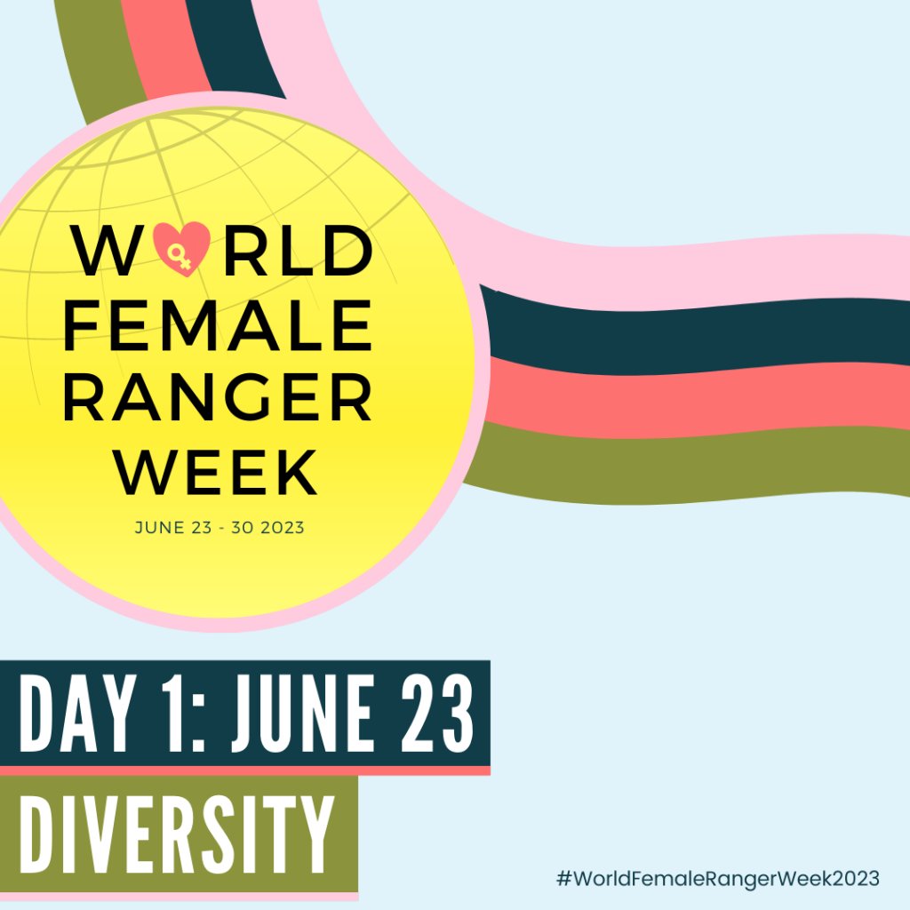 Day 1 of @femalerangerwk #Diversity

Share these free resources!
worldfemalerangerweek.org/free-resources/ 

#worldfemalerangerweek2023