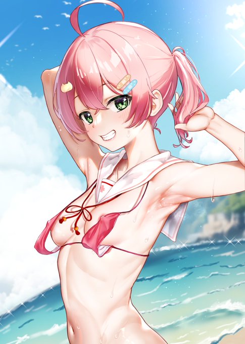 ビキニサイズが合わないのみこ。🤪

別の差分はPIXIVにお越しくださいです。('▽`ʃ♡ƪ)」 