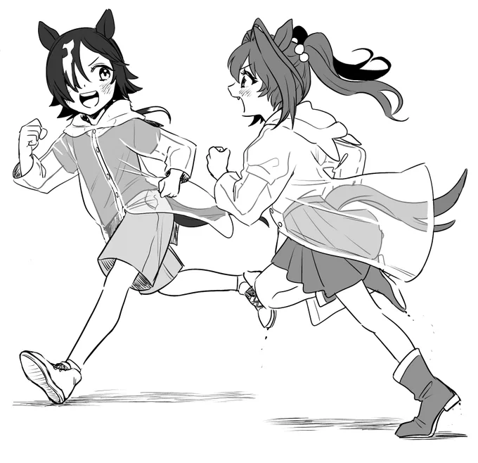 雨の日でも元気いっぱいなロリウス 