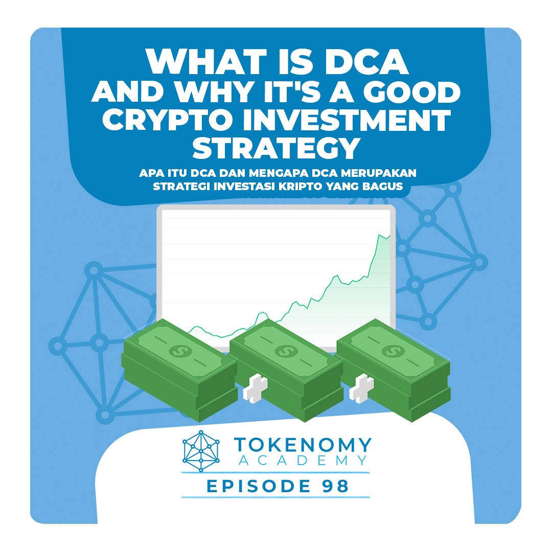 Eh video #TokenomyAcademy yang baru udah ada lho, silakan tonton di link berikut youtube.com/watch?v=T3qZ62… #kripto #investasikripto #strategiinvestasi #dollarcostaveraging #Tokenomy