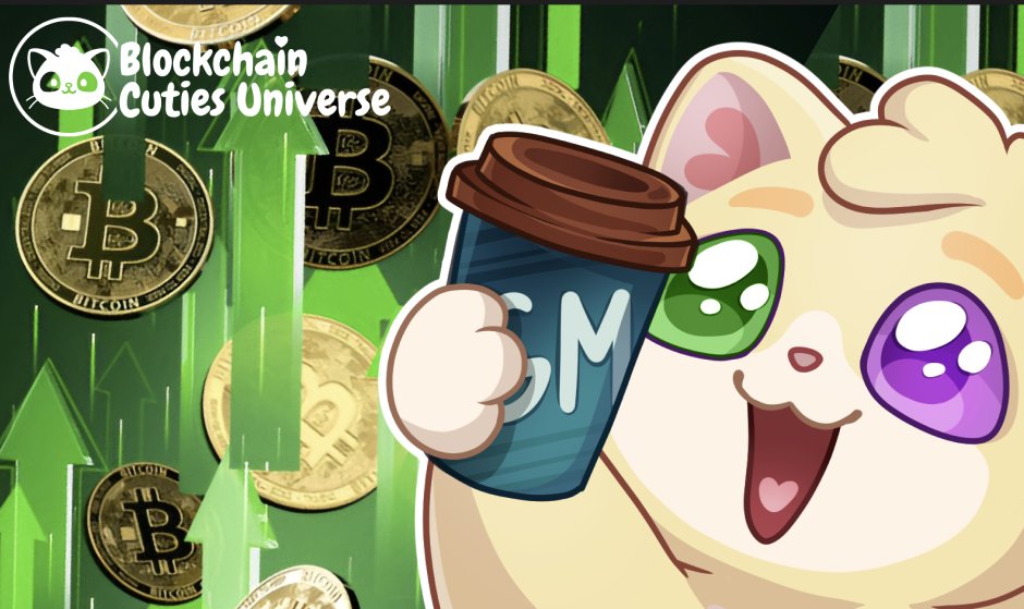 BlockchainCutie's tweet photo. GM #BlockchainCuties! https://t.co/jwKuYpejff