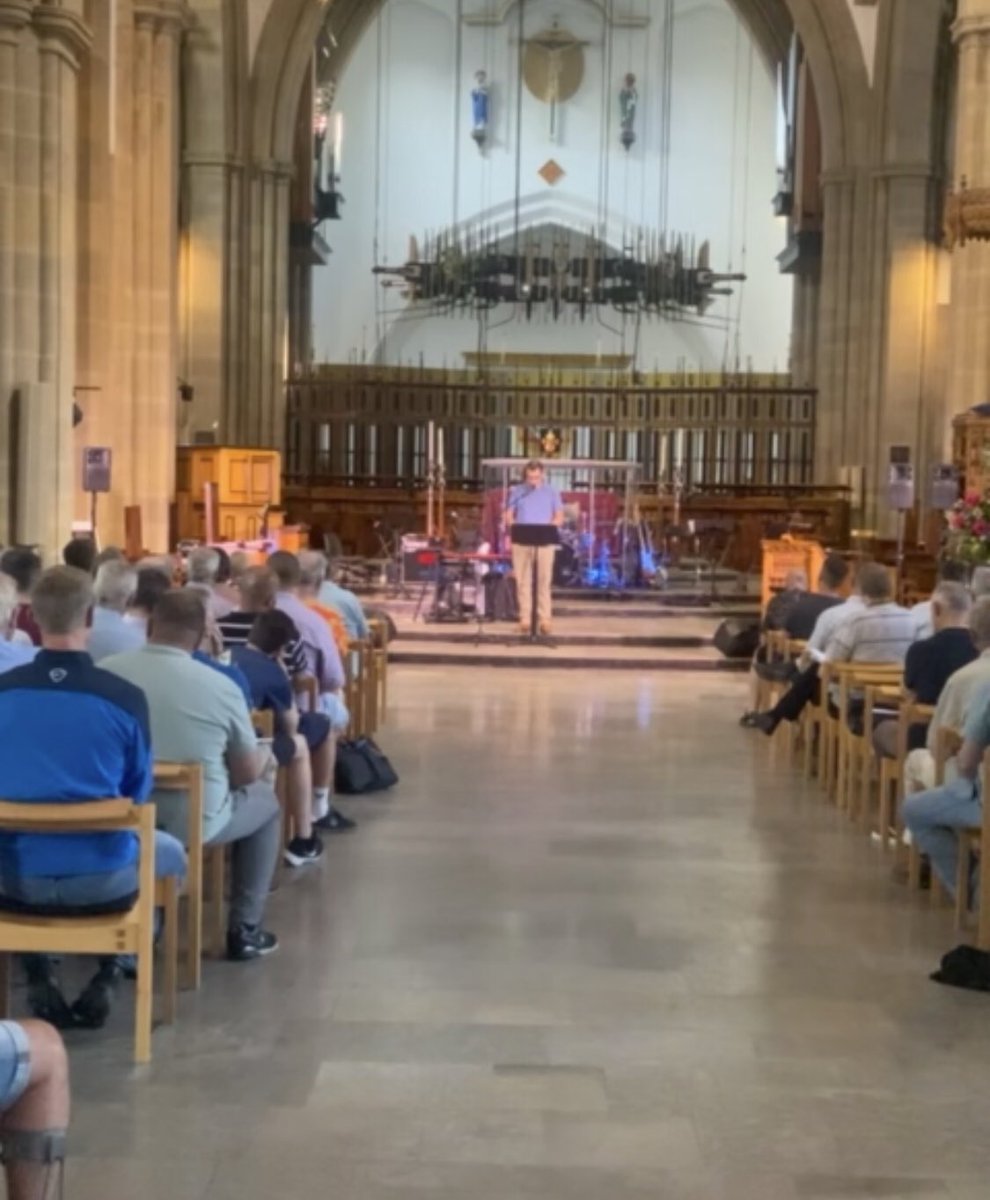 “‘My son,’ the father said, ‘you are always with me, and everything I have is yours. But we had to celebrate and be glad, because this brother of yours was dead and is alive again; he was lost and is found.’”
#ManAlive #ComeHome <a href="/cofelancs/">The CofE in Lancashire (Blackburn Diocese)</a> <a href="/bbcathedral/">Blackburn Cathedral</a>