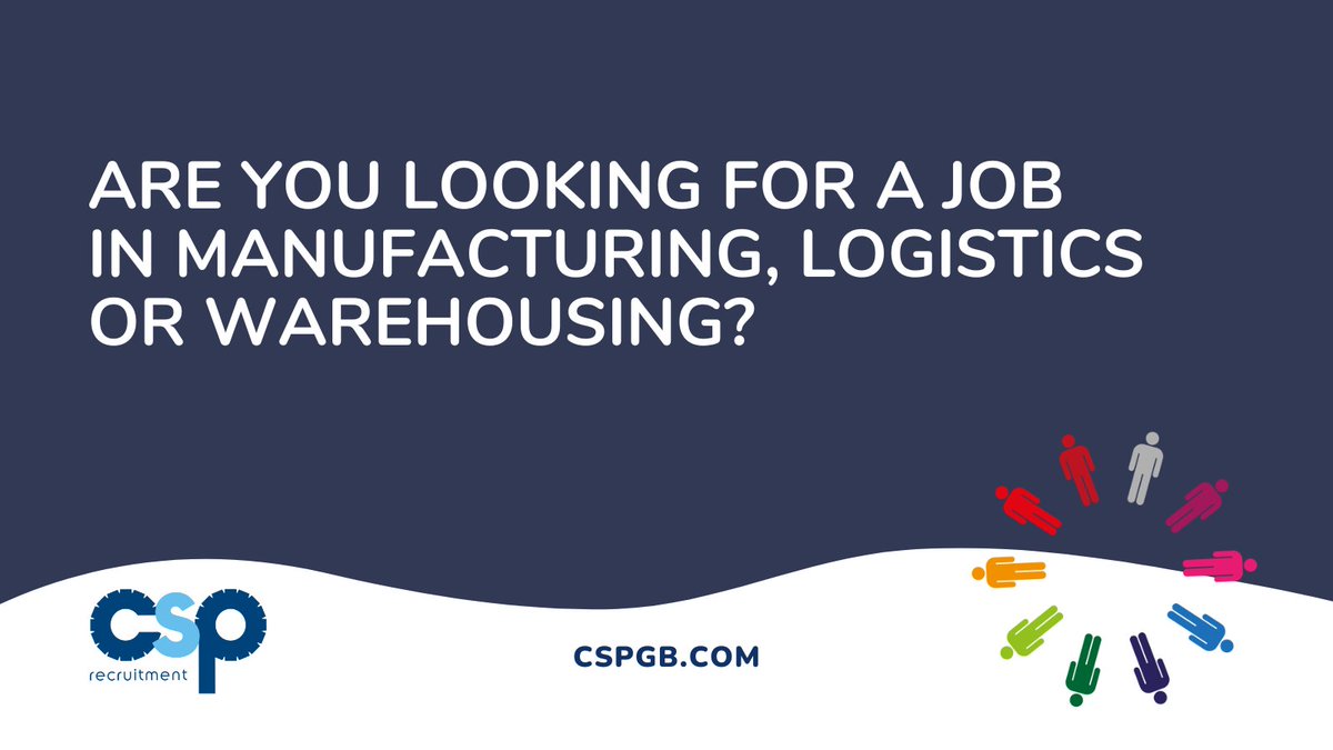 Join a team that cares about your success ❤️ 

Join us today and experience the difference for yourself! 
Find out more 👉 cspgb.com

#manufacturingUK #jobsinmanufacturing #warehousejobs #hiringnow #recruiter #findajob #needajob #workinUK #temporarywork #hiring