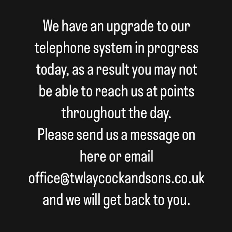 T.W. Laycock & Sons Ltd (@twlaycock) on Twitter photo 