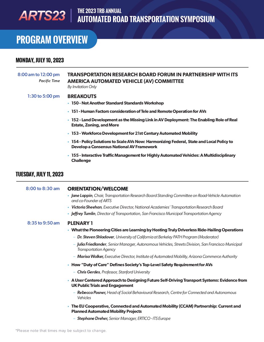 TransformWe's tweet image. #WETRANSFORM coordinator Cristina Pronello from @PoliTOnews  and colleagues from @ERTICO will participate in the 𝐀𝐮𝐭𝐨𝐦𝐚𝐭𝐞𝐝 𝐑𝐨𝐚𝐝 𝐓𝐫𝐚𝐧𝐬𝐩𝐨𝐫𝐭𝐚𝐭𝐢𝐨𝐧 𝐒𝐲𝐦𝐩𝐨𝐬𝐢𝐮𝐦 of the #TRB2023 📢

📅 Mark it on your calendar!! 10-11 July 

⬇️⬇️