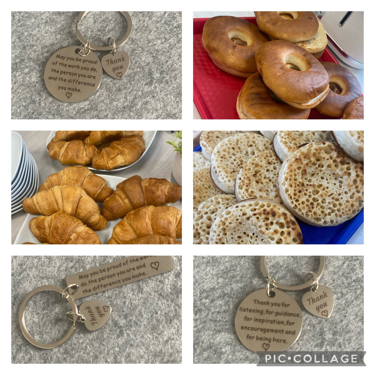 This morning myself and @MrsRogersMLP made a team breakfast for all of our staff and gave them a special keyring to say thank you for all that they do for our children @MabLanePri We are so grateful that you make our school Only the Best #onlythebest #ThankATeacherDay