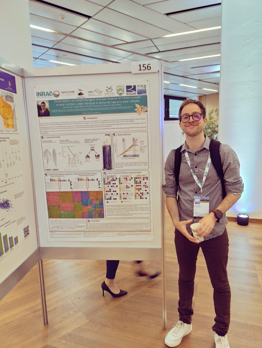 eco_leg's tweet photo. Congratulations to our PhD student Corentin Maslard from @UMRAgroecologie for his Young Scientist Award obtained at the World Soybean Research Conference ! #wsrc11 https://t.co/xtNLkw9KHU