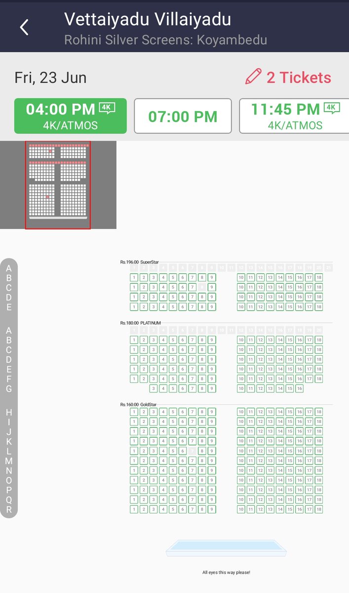 Blockbuster opening for #VettaiyaaduVilaiyaadu 
Vettaiyaadu vilaiyaadu re release opening >>>>> vishwaroopam 2 opening
#KamalHaasan
#Jailer