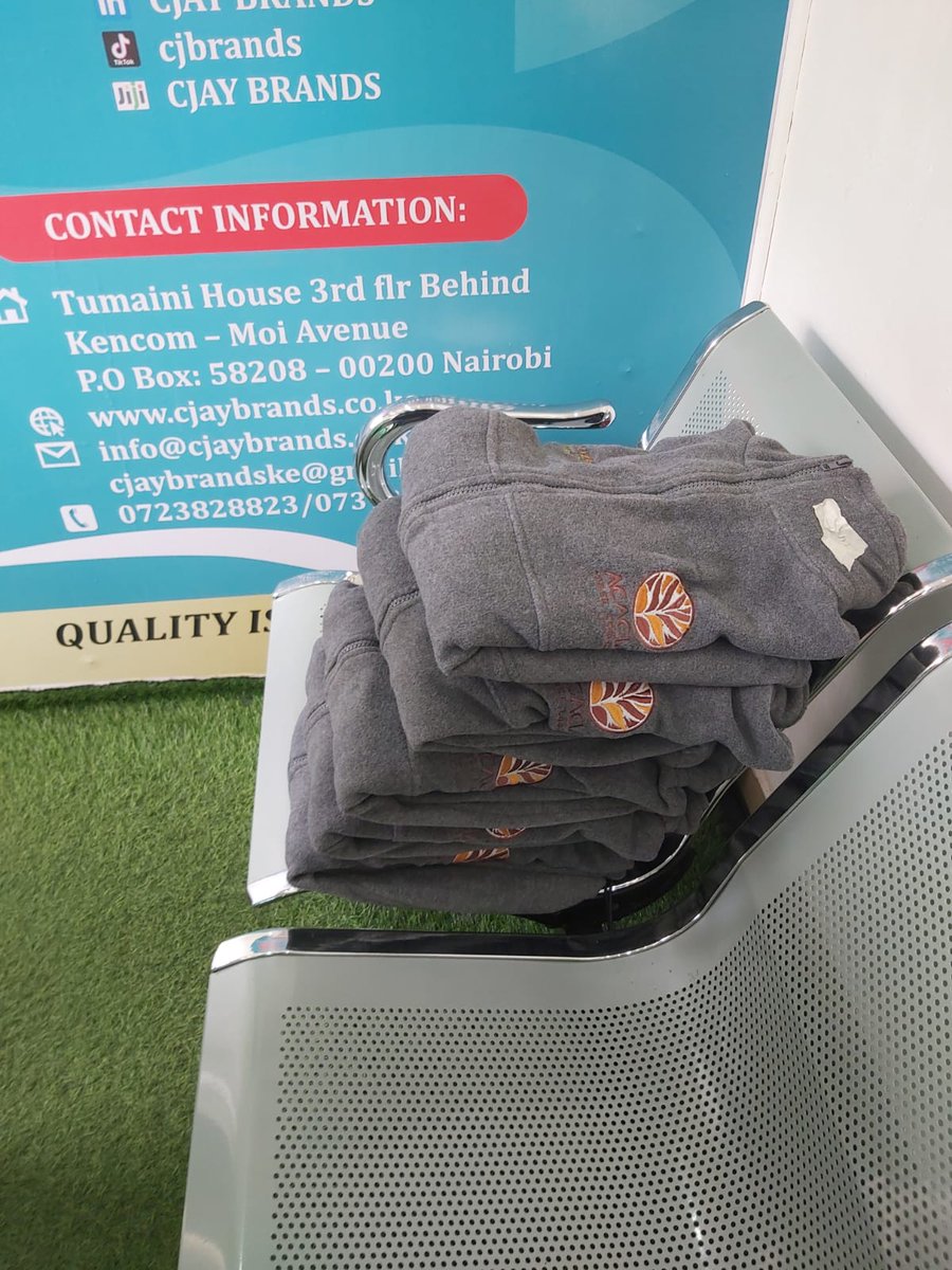 BrandsCj's tweet photo. Corporate Customized #FleeceJackets Branded with company logo &amp; details. Available in variety of colours &amp; sizes. We do countrywide deliveries within 24hrs. For Orders &amp; Inquiries plz contact us 
☎️ 0723828823/0737266534 info@cjaybrands.co.ke   https://t.co/rOqQGJk746 https://t.co/HyKUXiRUSn