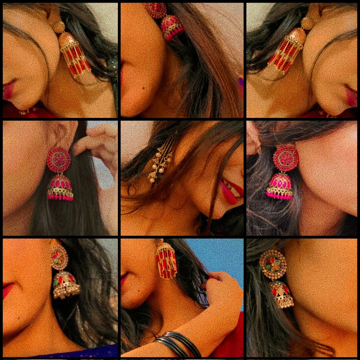 MyWishIsUs's tweet image. महंगे तोहफो का तो शोक नही है, बस तुम झुमके दिला देना!
#jhumkaTwitter.❤️✨️