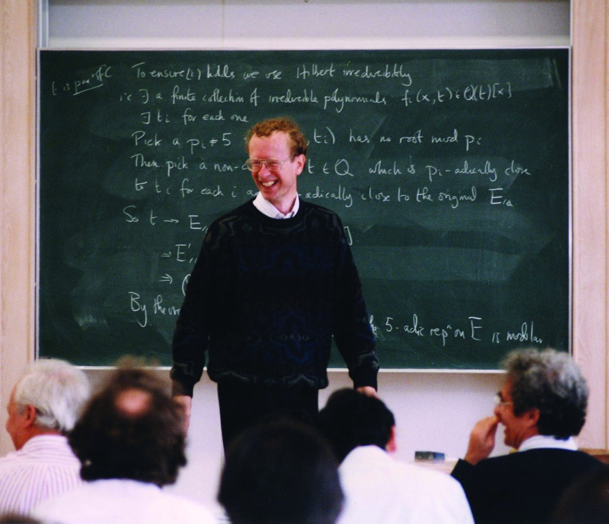 "Find problems you enjoy, and just work on them. It doesn't matter if you never solve them" ~ Sir Andrew Wiles on the 30th anniversary of his first proof of Fermat's Last Theorem: youtu.be/nlUimyJpWtI #flt30 <a href="/Cambridge_Uni/">Cambridge University</a> <a href="/OxUniMaths/">Oxford Mathematics</a> <a href="/plusmathsorg/">Plus Magazine</a> <a href="/BBCNewshour/">BBC Newshour</a>