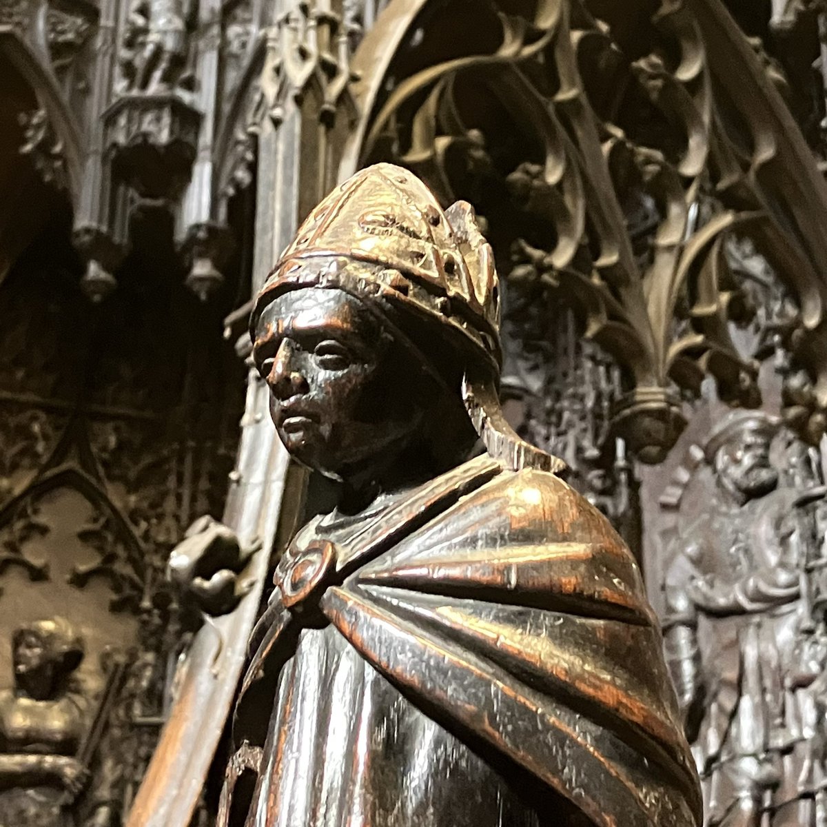 Premier jour du congrès de la Société française d’archéologie dans le Gers, après la séance inaugurale d’hier, on débute les visites par la cathédrale d’Auch.