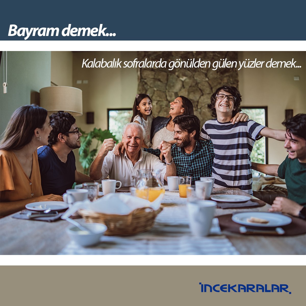 Sevdiklerinizle birlikte sağlıklı, mutlu ve huzurlu bayramlar dileriz. #bayram #incekaralar #bizincekaralar #mutlubayramlar #iyibayramlar