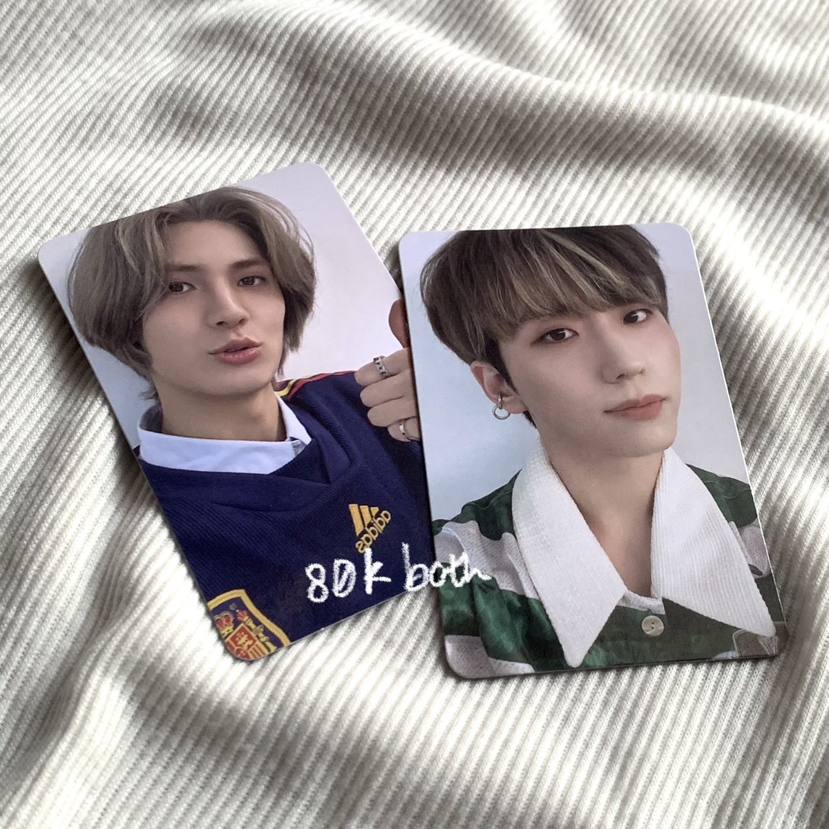 wts want to sell lfb

jooyeon &amp; gunil album pc ㅡ 80.000 idr

take both only
price exclude admin shopee &amp; packing
negotiable
please read tnc below

t. looking for buyer ina xdinary heroes photocard poca deadlock freakin bad jersey jempol