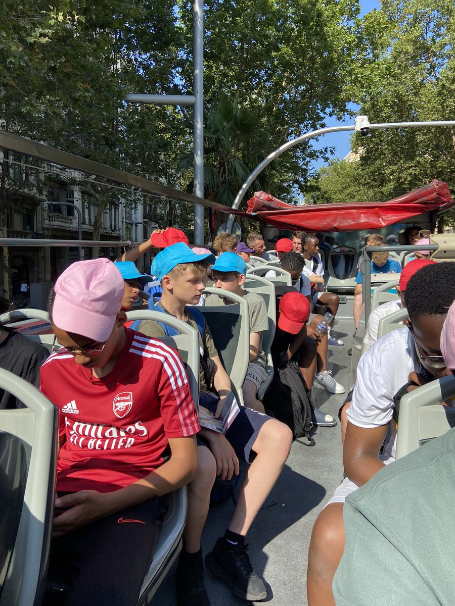 wgsbbarca2023's tweet photo. Boys all fine- took a bit of encouragement to get them out of bed this morning but hats on and ready for the day https://t.co/KiOPW2dmgn