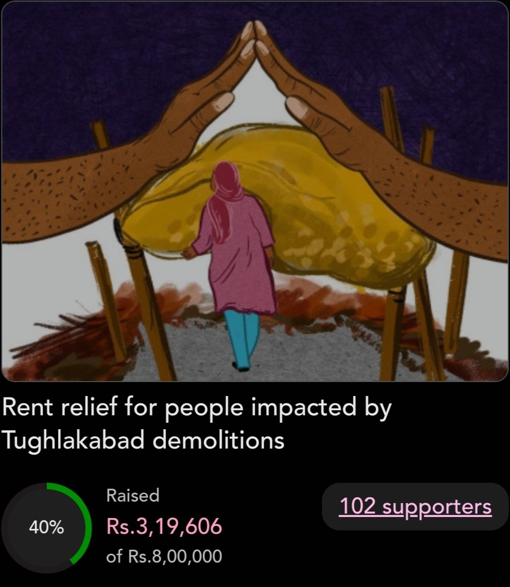 hi again, its me again. we have raised more than 1/3rd of our goal (!!!) pls continue to donate/share/retweet/repost and care, here is the link through which u can do any and all of the aforementioned milaap.org/fundraisers/su…